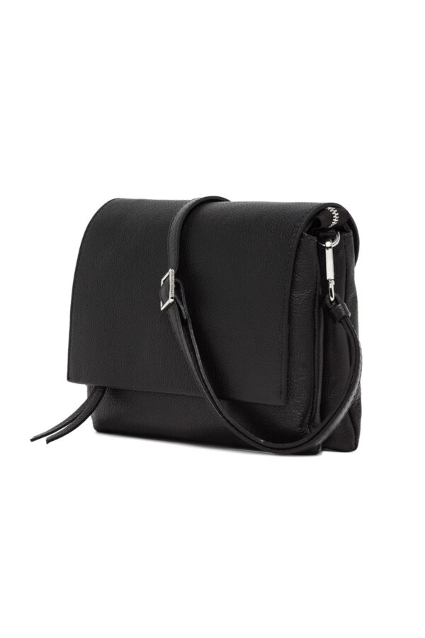 Borsa a tracolla nera Three di Chiarini