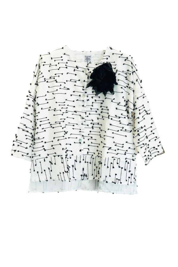 Blusa ricamata Orimusi