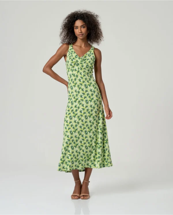 Abito midi drappeggiato di Surkana